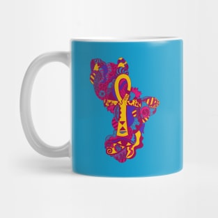 Triad Horus Ankh Mug